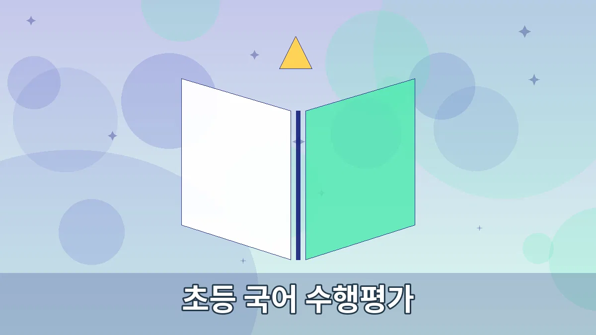 초등 국어 수행평가 안내 이미지 4